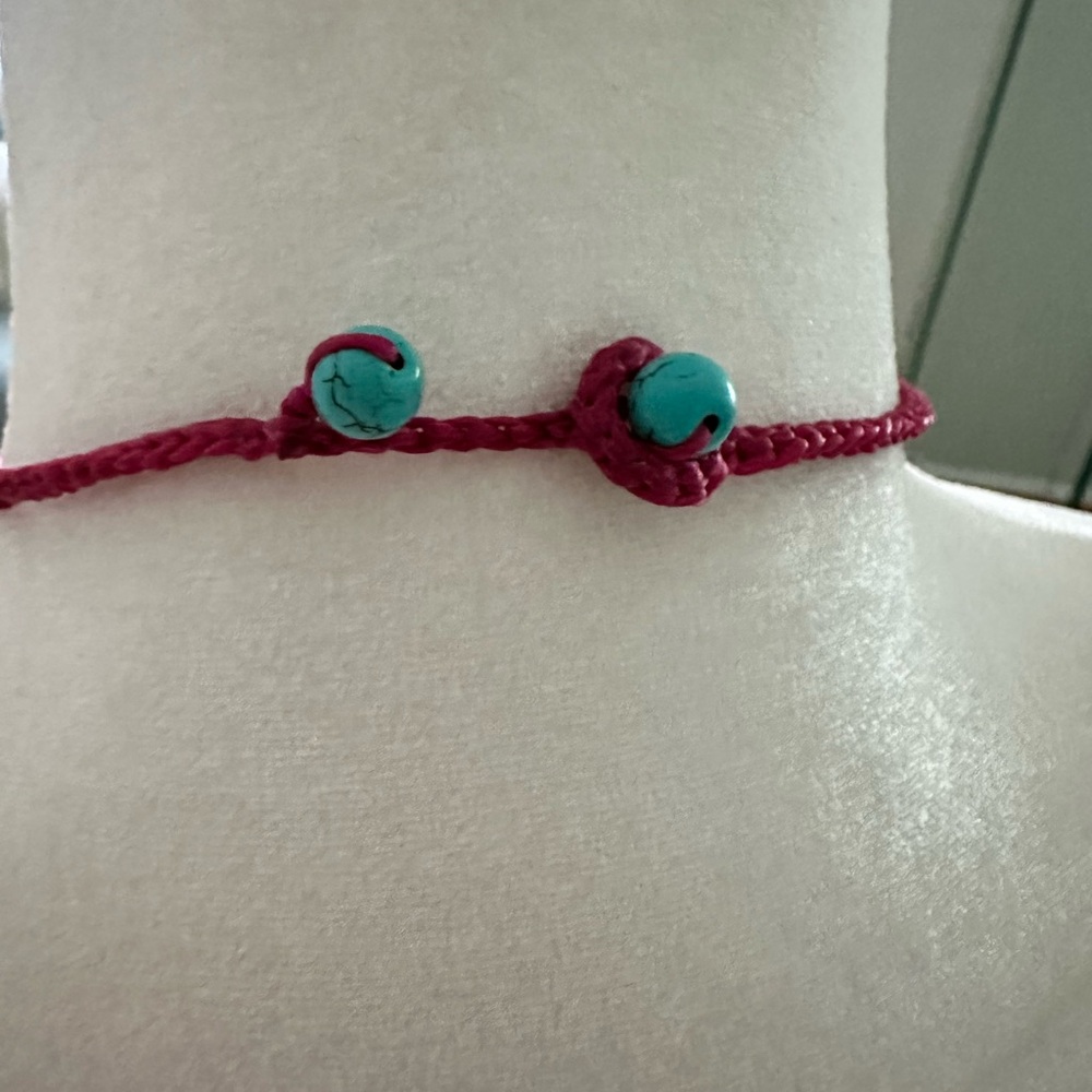 Turquoise Bib Necklace - Picture 4 of 4